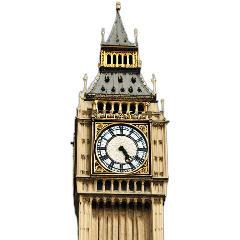 Big ben emoji