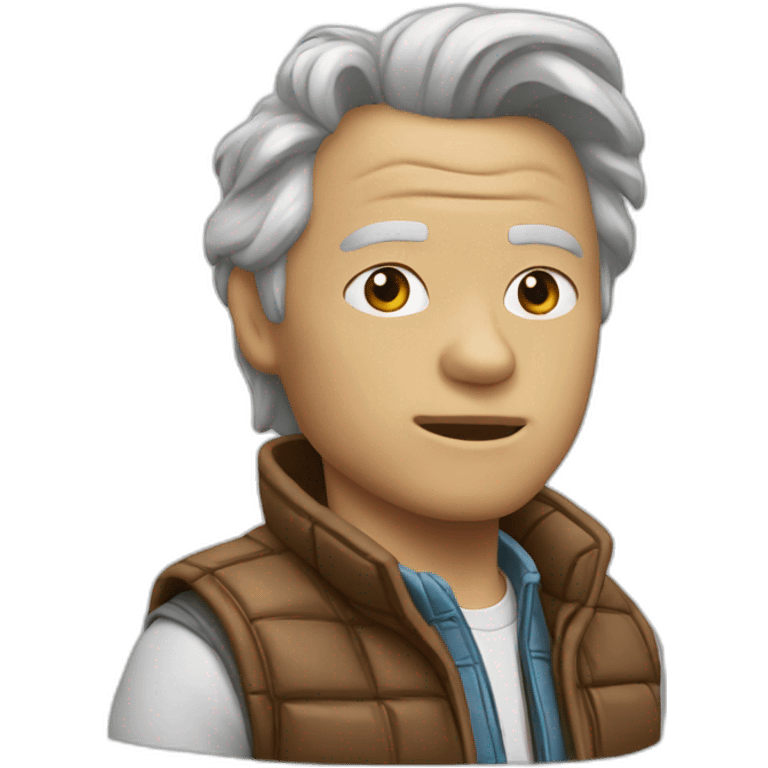 back to the future emoji