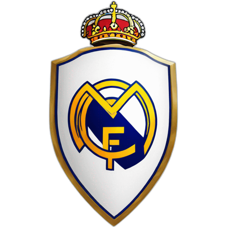 Escudo del real Madrid emoji