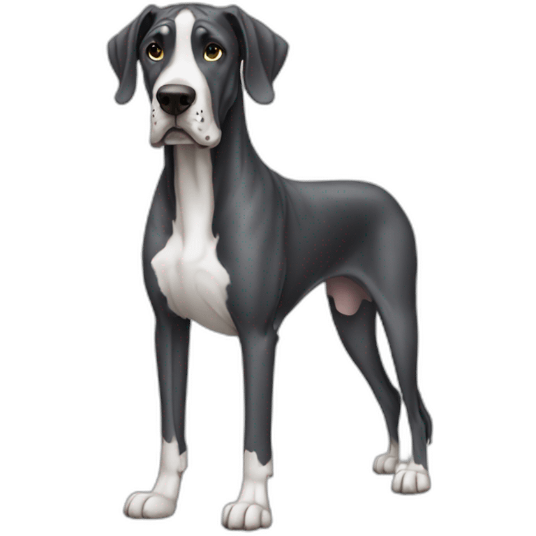 dog-great-dane-full-body emoji