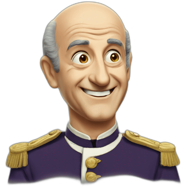 Louis de Funès emoji