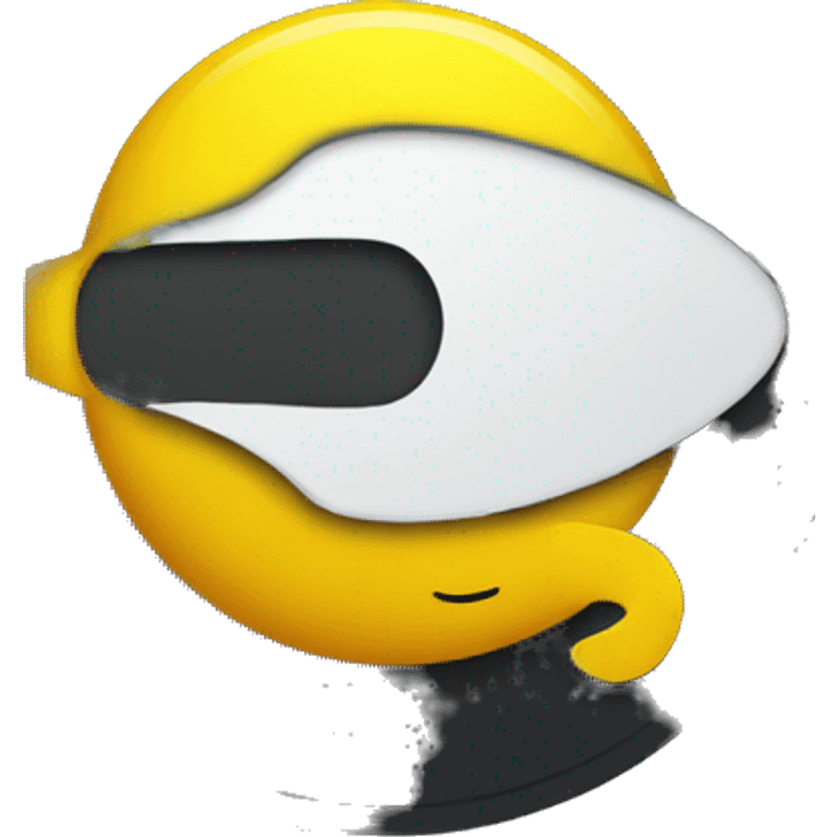 pacman with a hockey disc emoji