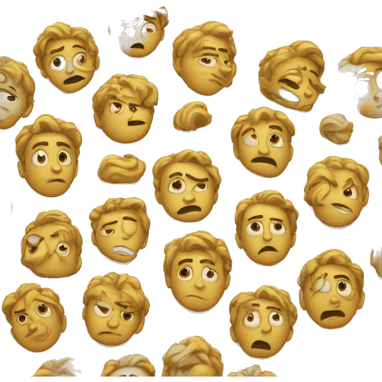 an emoji thinking emoji