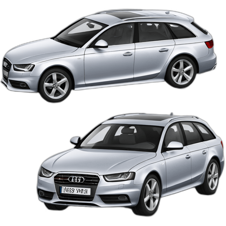 Audi A4 break emoji