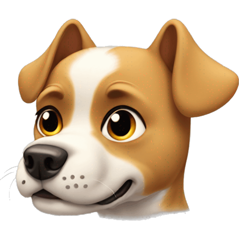 Pikines the dog emoji