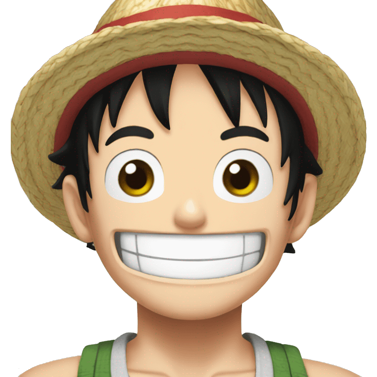 Luffy from one piece  emoji