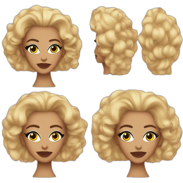 drag queen nicky doll emoji