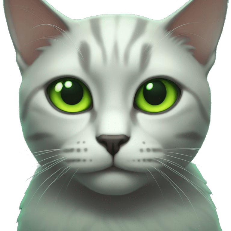 Night vision cat emoji