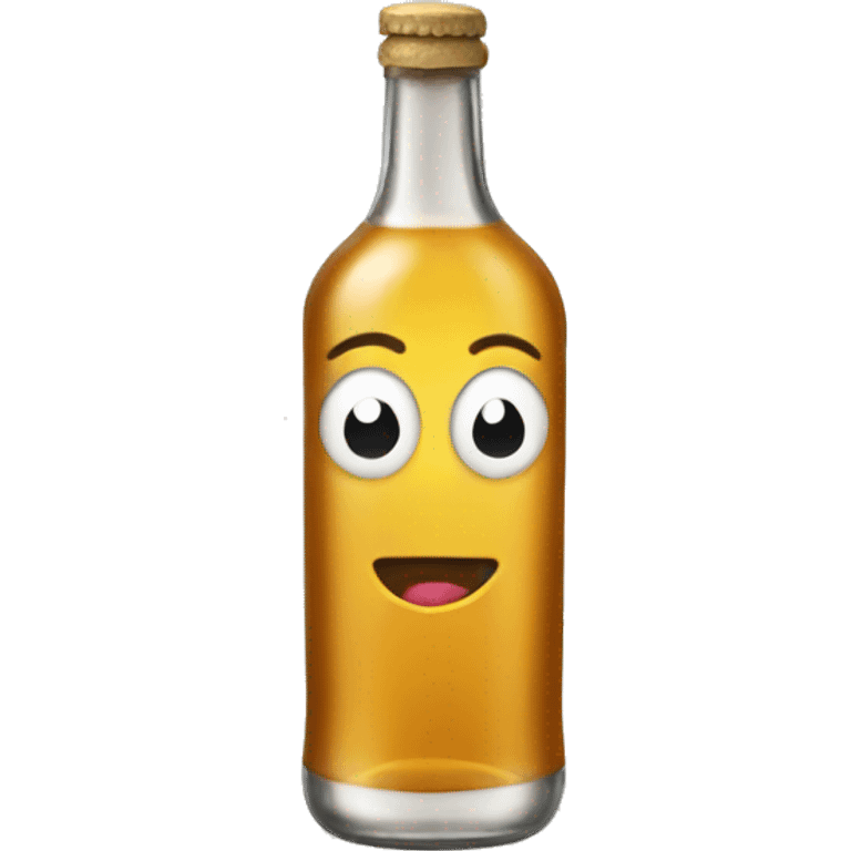 Bottle of alcool  emoji