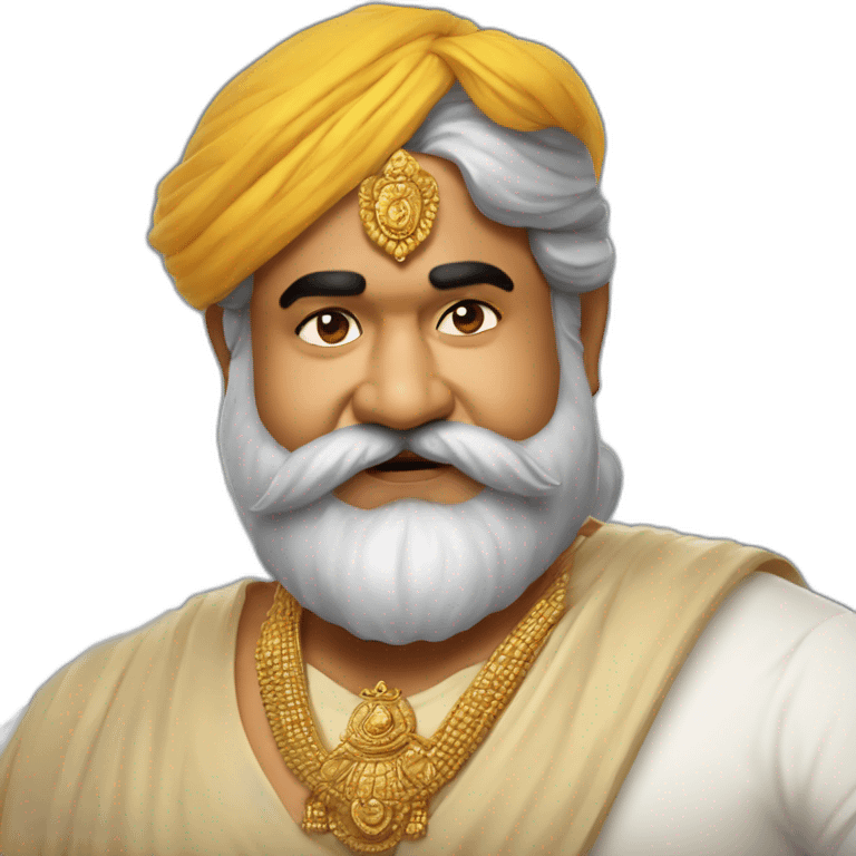 Mohanlal - Puli murugan emoji