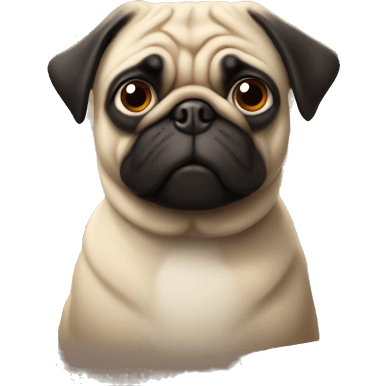 Pug but it’s Albert instine emoji