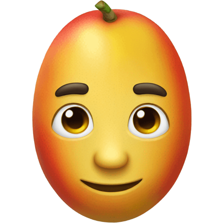 Realistic Mango emoji