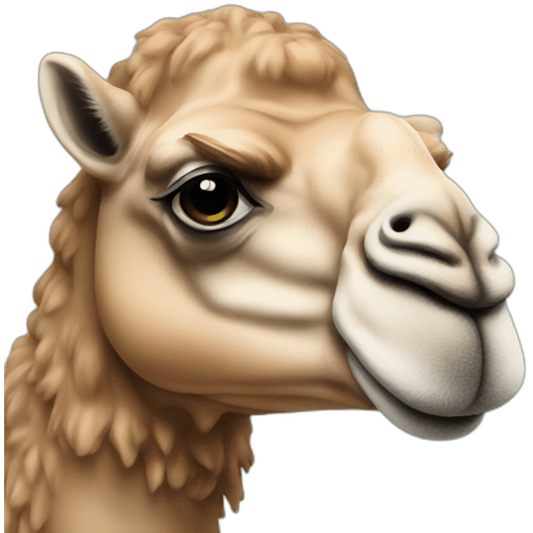 Camel mint emoji