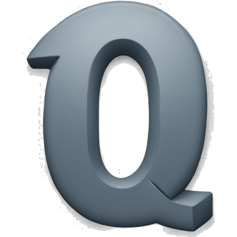 Letter Q emoji