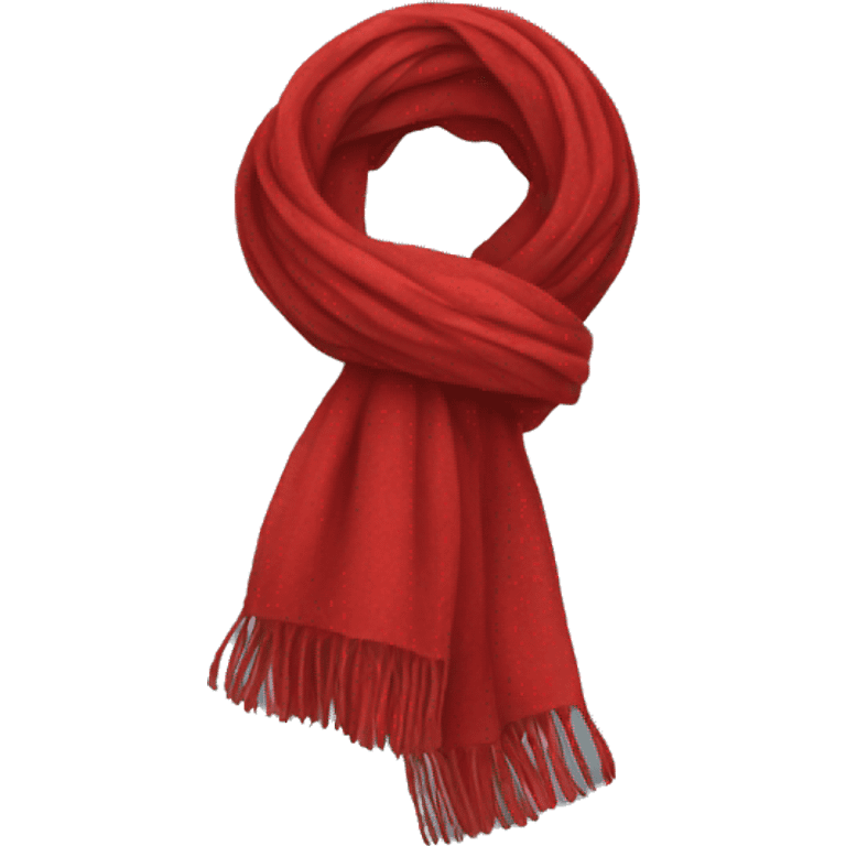 red scarf emoji