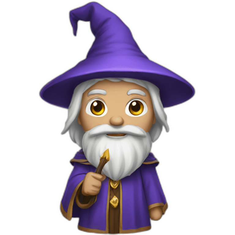 Epic wizard emoji