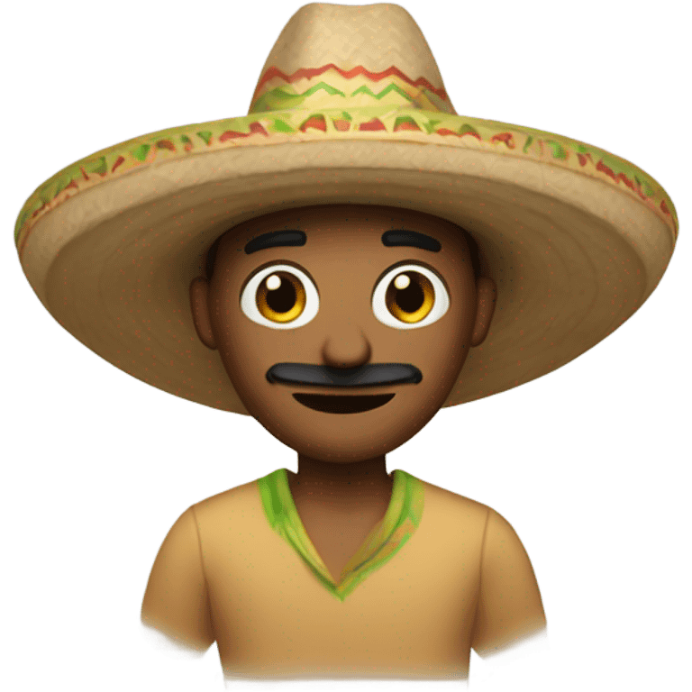 Me in a sombrero emoji