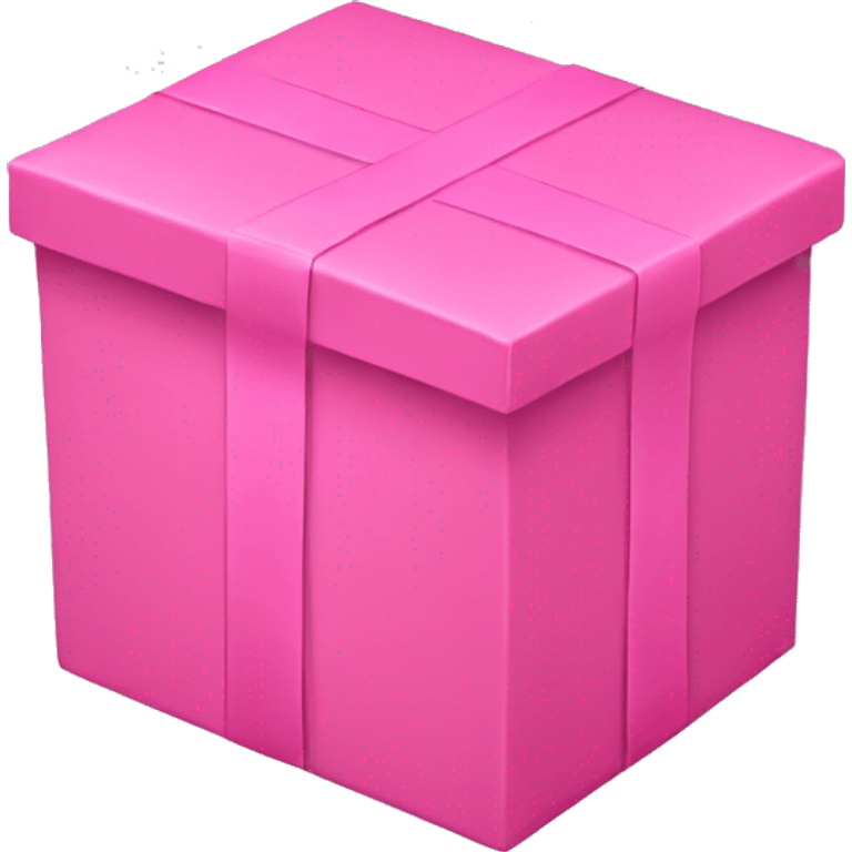 Pink box emoji