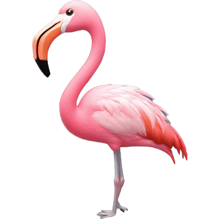 flamingo emoji in hole emoji emoji