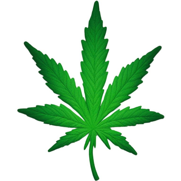 Cannabis leaf on New Year’s Eve  emoji