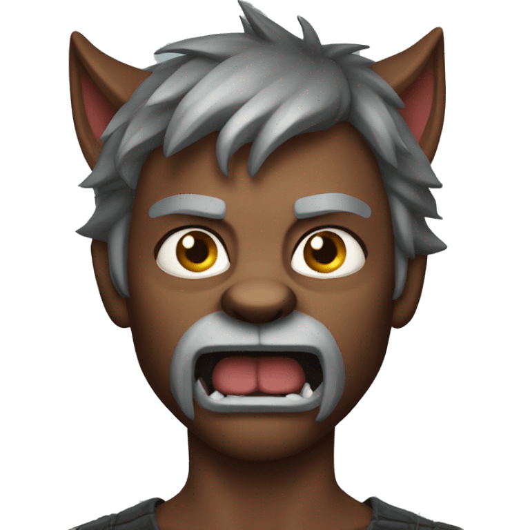 Werewolf emoji