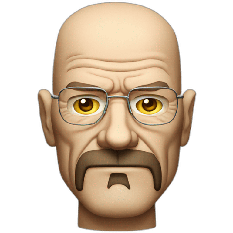 Walter White face emoji