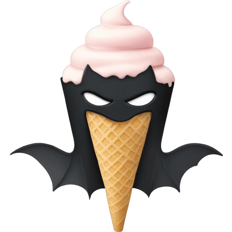 Batman Ice cream emoji