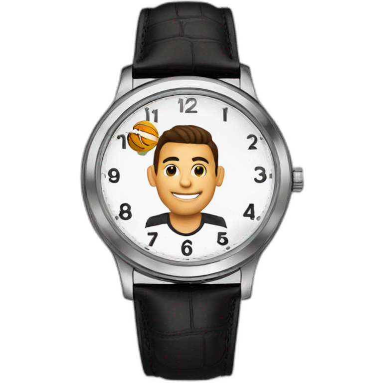 cristiano ronald watch  emoji