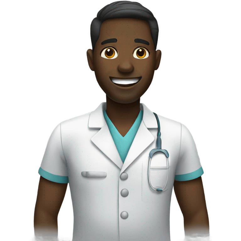 Dentist appointment  black patient  emoji