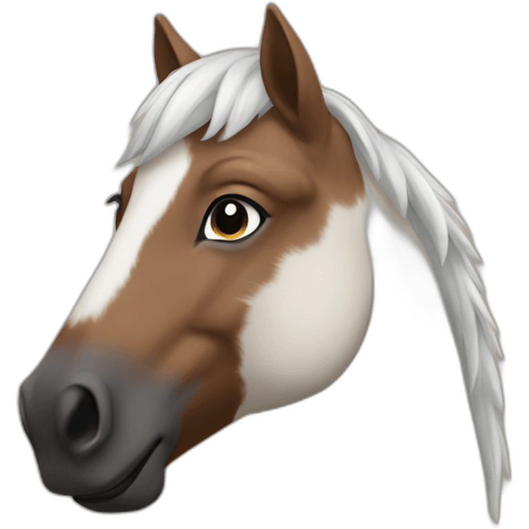 Poney bai emoji