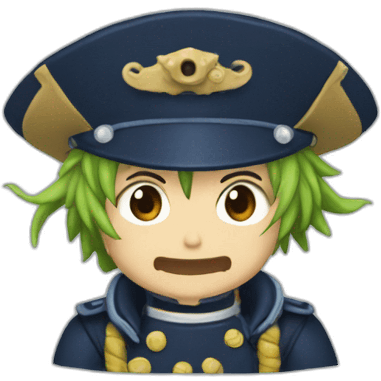 Haguar D. Sauro, a marine in OnePiece Ohara emoji