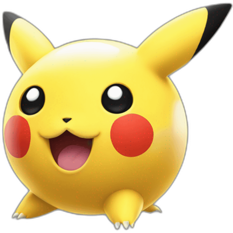 Pokéball capture pikatchu emoji