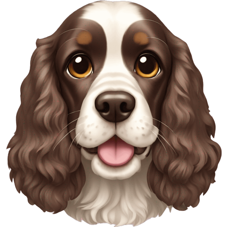 American cocker spaniel emoji