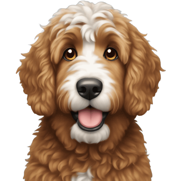 Bernedoodle from University of Tennessee emoji