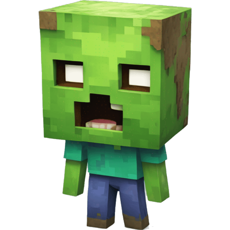 minecraft zombie emoji