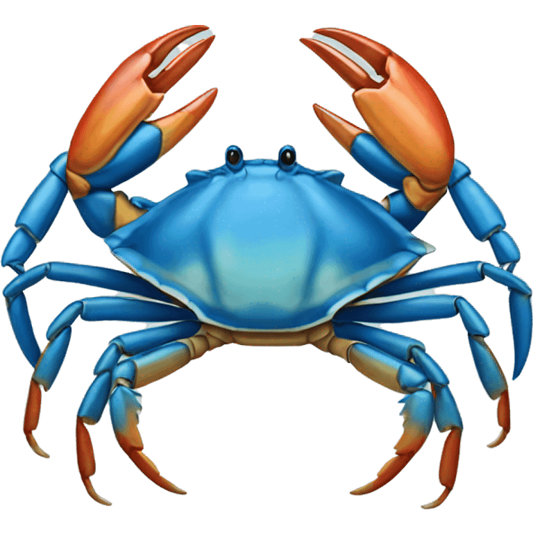 Blue crab emoji