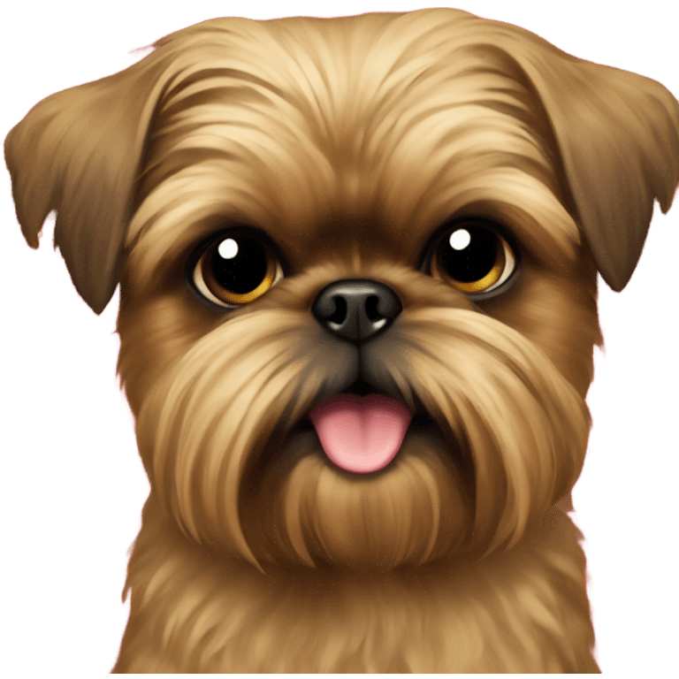 Brussels Griffon Christmas  emoji