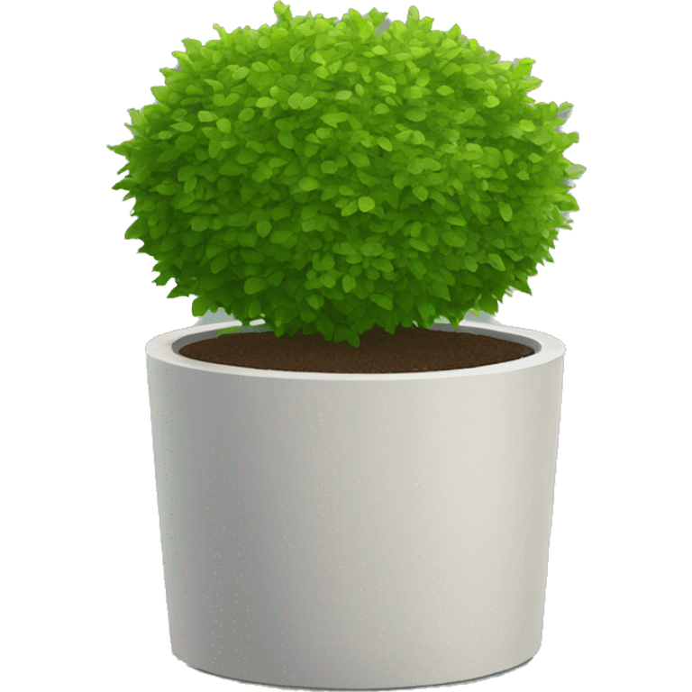 hedge garden box pot emoji