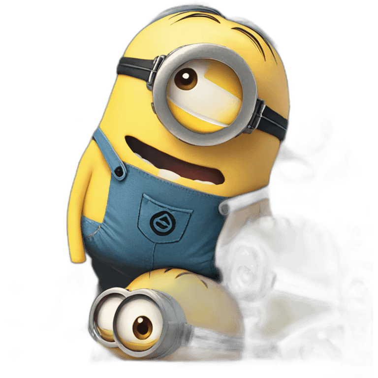 minion crying emoji