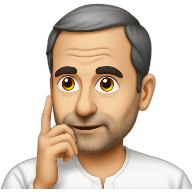 rahul-gandhi-picking-nose emoji