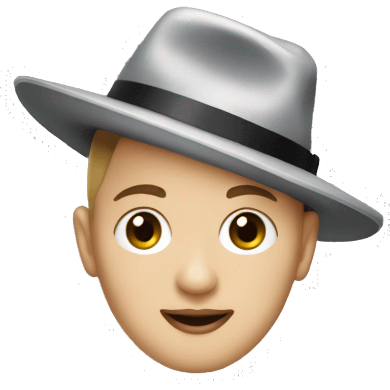 BOY GEORGE WITH HAT emoji