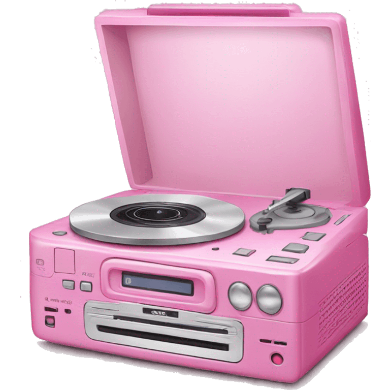 cd player pink emoji