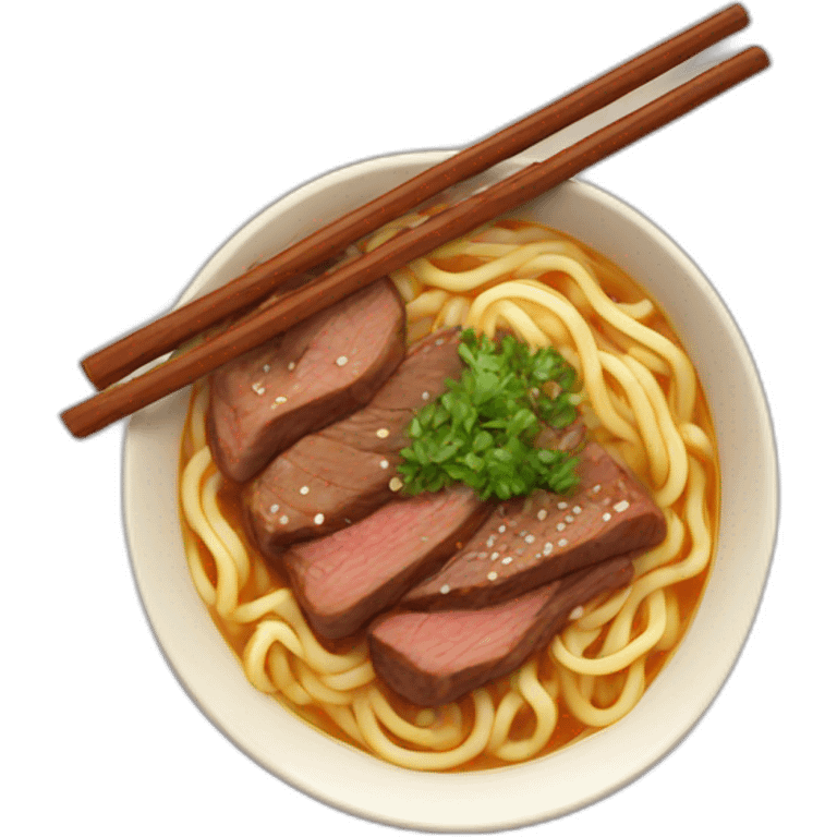 beef noodle emoji