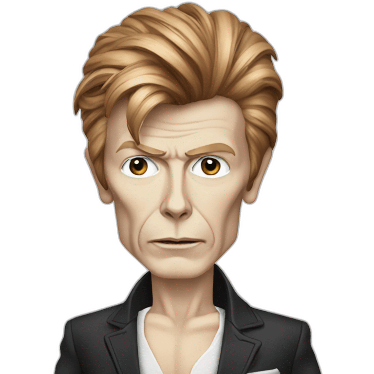 david bowie in famous outfit emoji