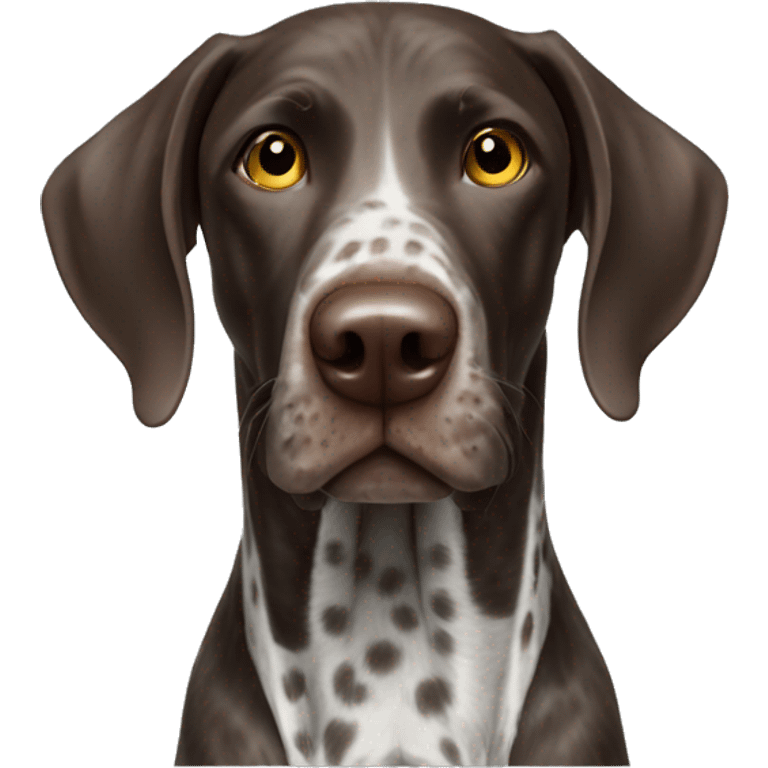 german shorthaired pointer emoji