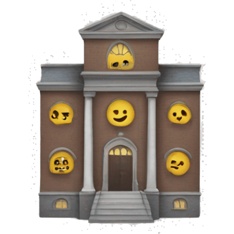 haunted school emoji