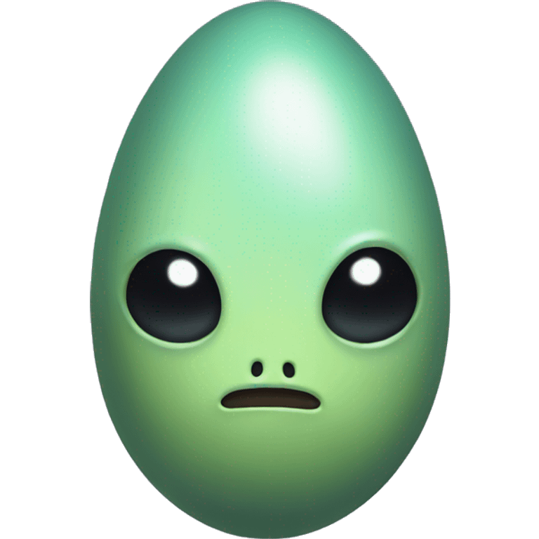 Alien egg  emoji