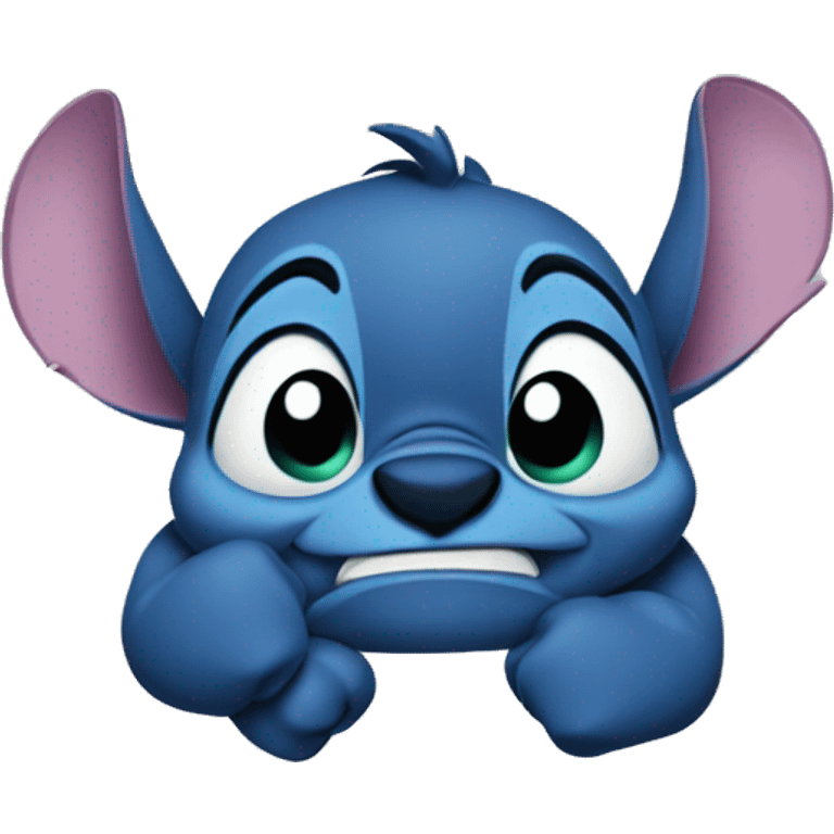 Stitch thump up emoji