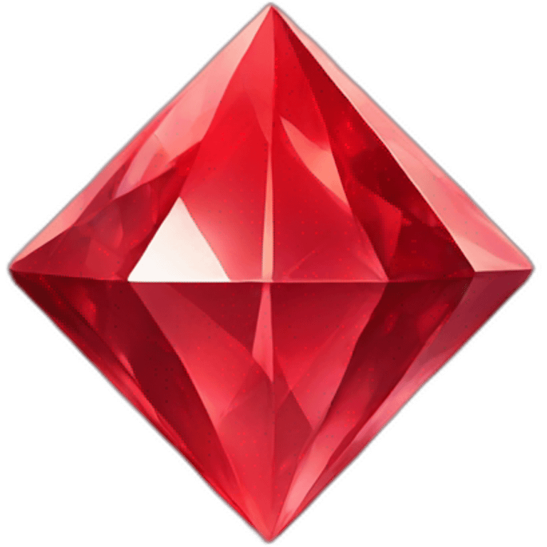 Red diamond emoji