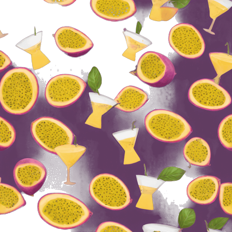 Passionfruit martini emoji